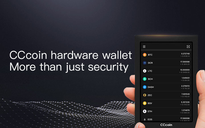 CCcoin hardware wallet More than just security